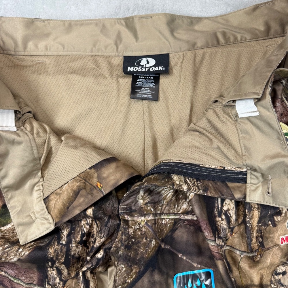 Mossy Oak Mens Scent Factor Waterproof Camo Hunting Pants 3XL 48/50 MO CTRY DNA - Picture 15 of 16